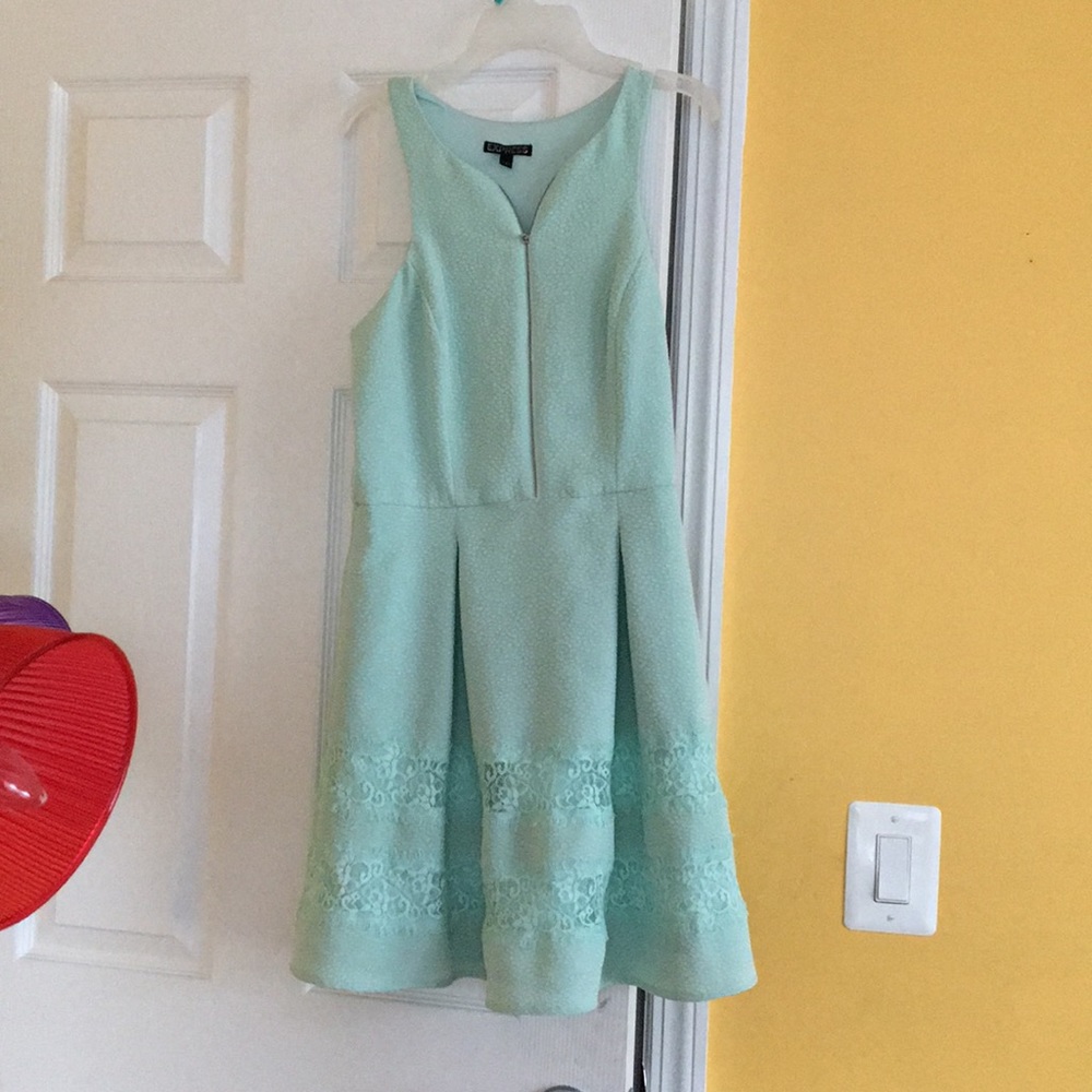 Light blue dress